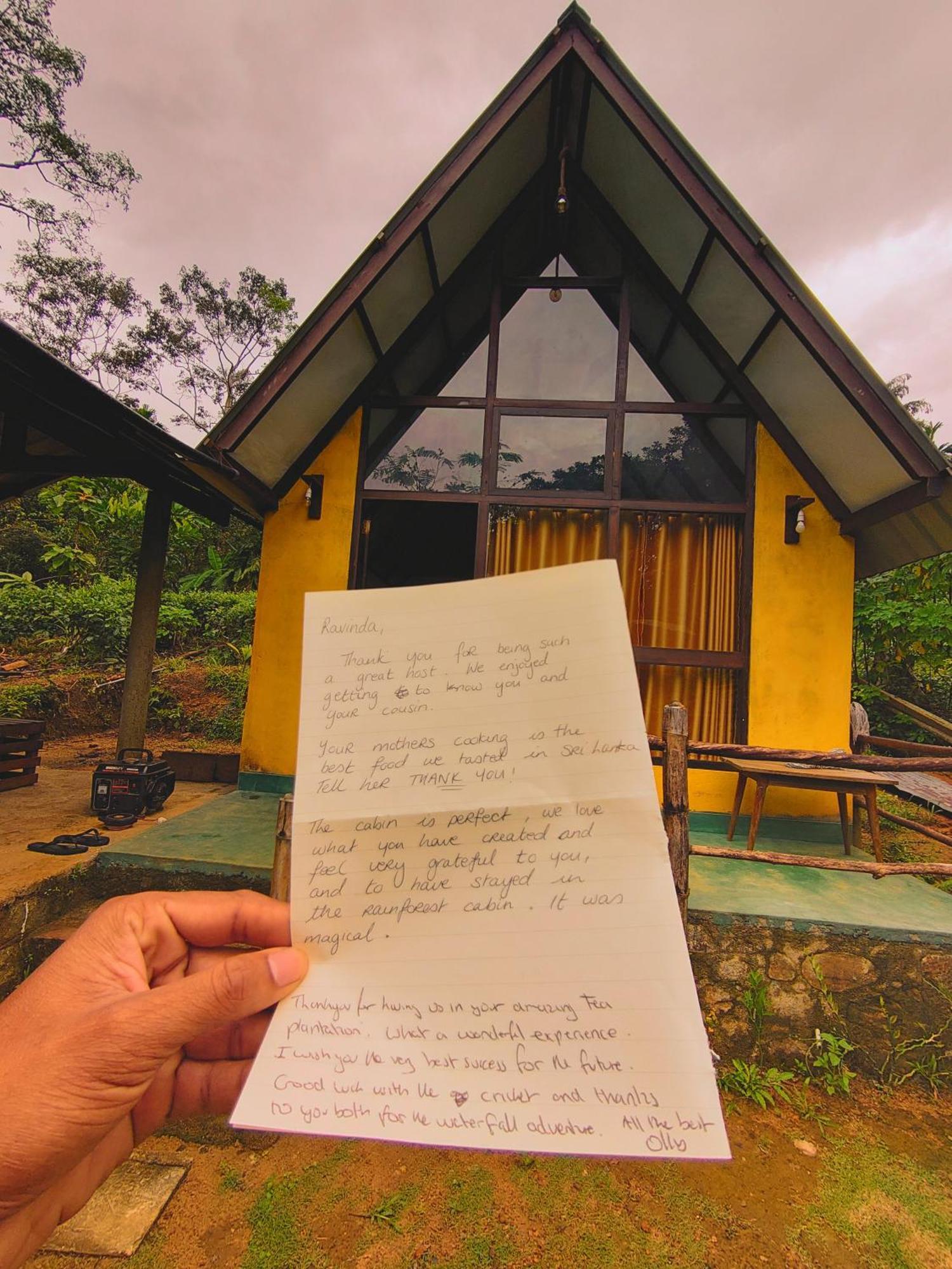 Rainforest Cabin Deniyaya Exterior photo